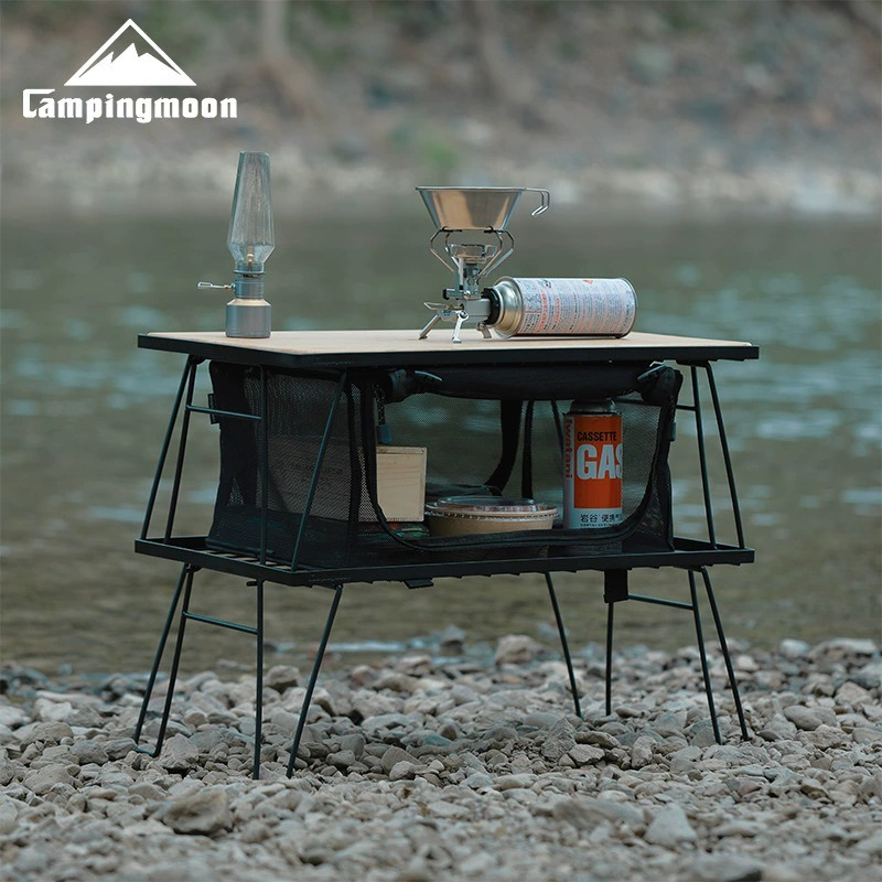Camping Cooking Table - CAMPINGMOON T-230 Tavolo Pieghevole da Campo