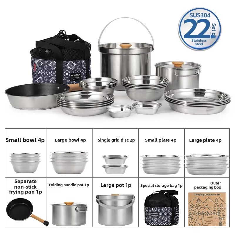 Camping Cooking Organizer - NOBANA Il più nuovo set di