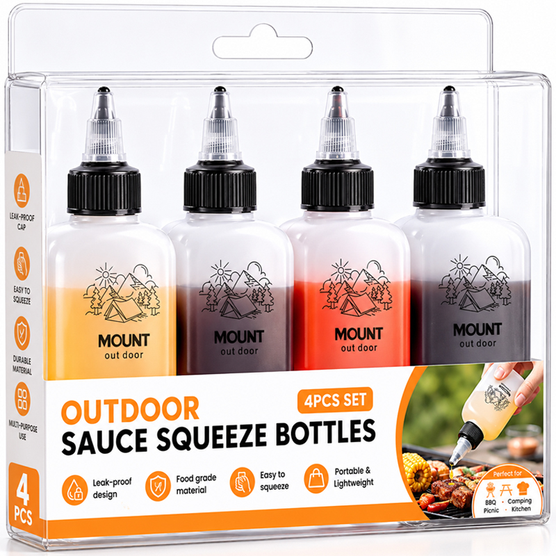 Camping Cooking Container - Bottiglia per olio d'oliva per campeggio