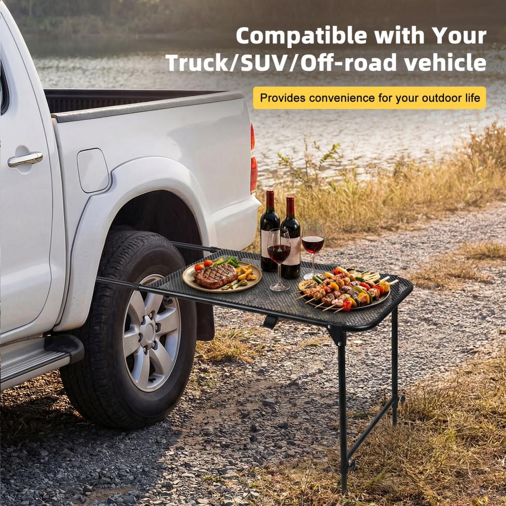 Camping Cooking Table - Tavolo da Campeggio Montabile su Pneumatico,