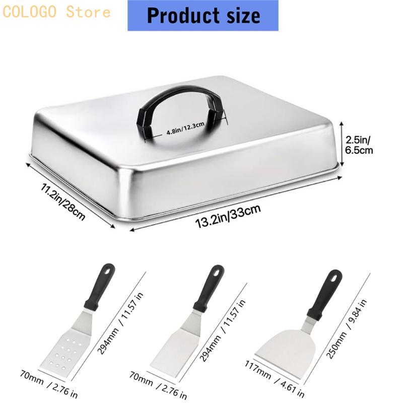 Coperchio per alimenti quadrat - Camping Cooking Flat Top recensione e prezzo