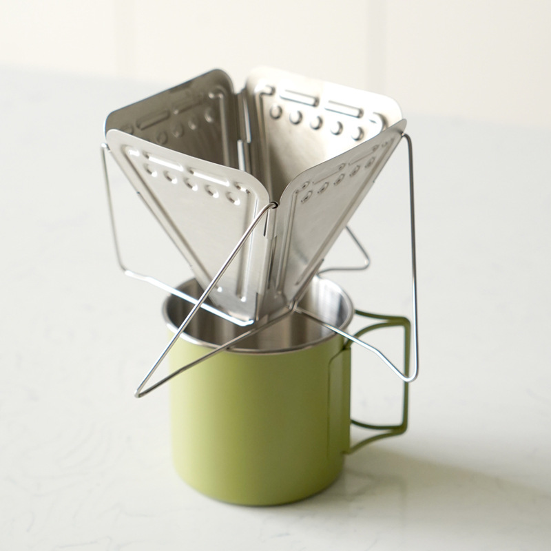 Portagocce per caffè in acciai - Camping Cooking Container recensione e prezzo