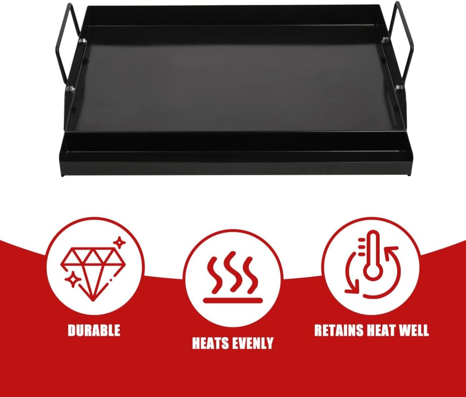 Piastra in ghisa antiaderente  - Camping Cooking Flat Top recensione e prezzo