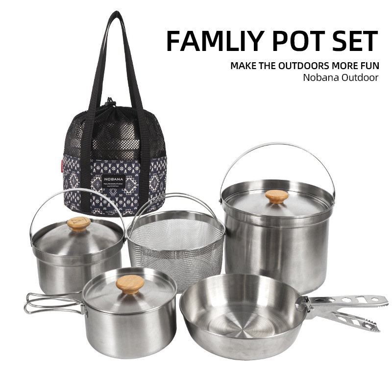 NOBANA Il più nuovo set di pen - Camping Cooking Organizer recensione e prezzo