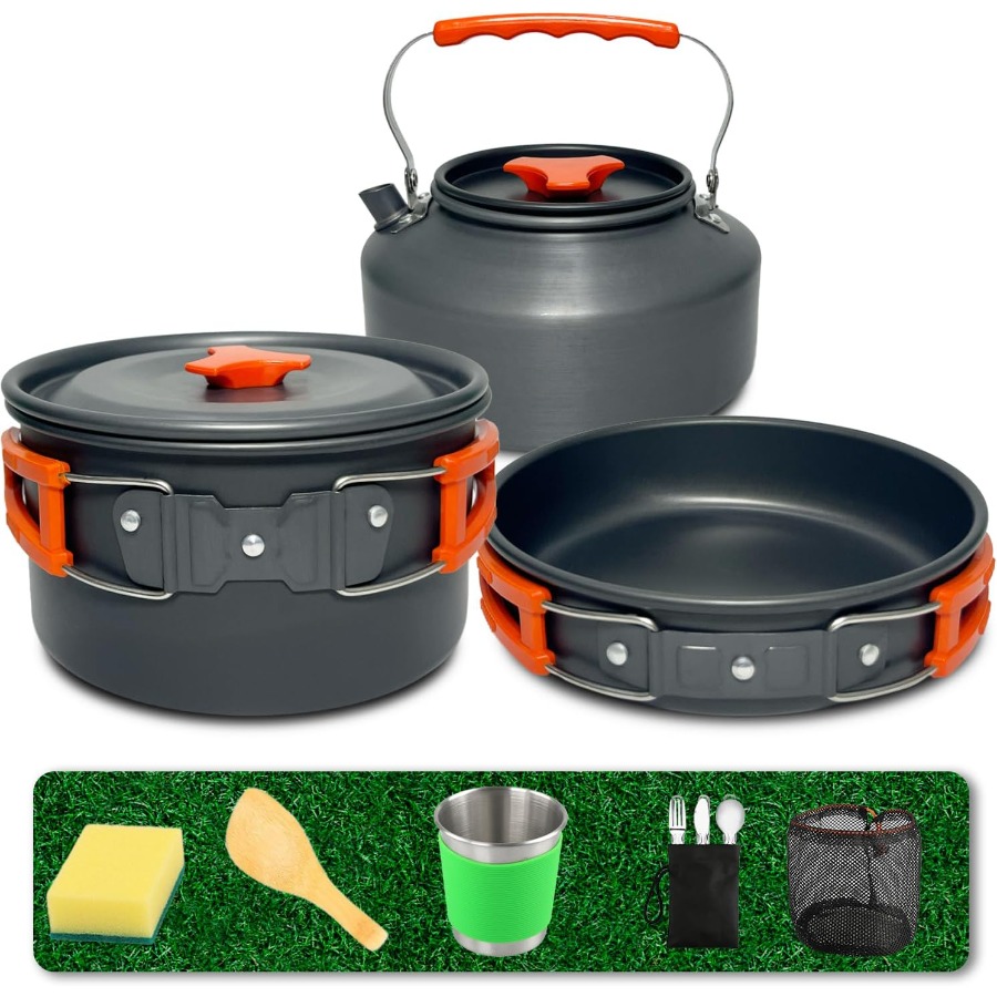Set di utensili da cucina per  - Camping Hiking Cooking recensione e prezzo