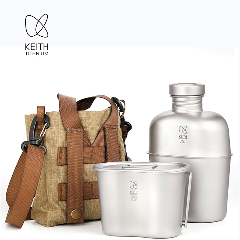 KEITH Set da Cucina in Titanio - Camping Hiking Cooking recensione e prezzo