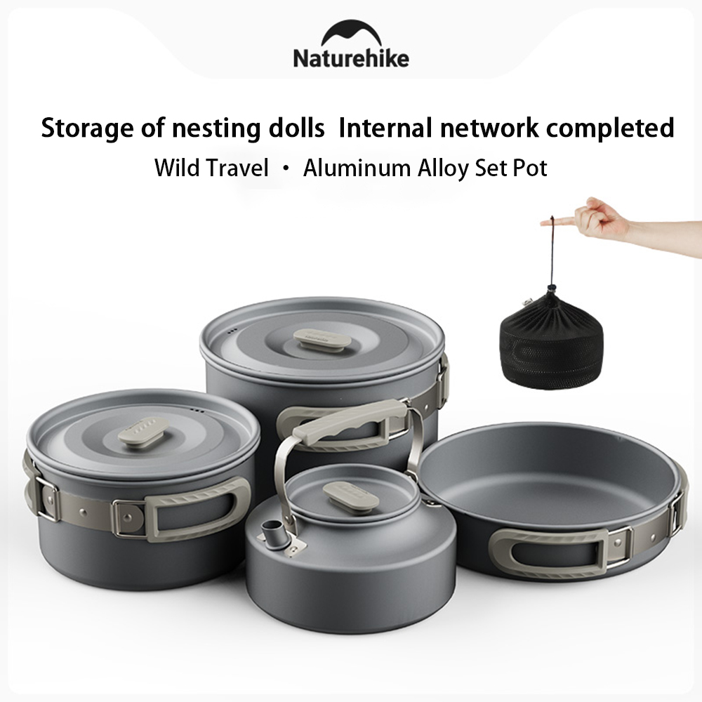 Naturehike Set di pentole da e - Camping Hiking Cooking recensione e prezzo